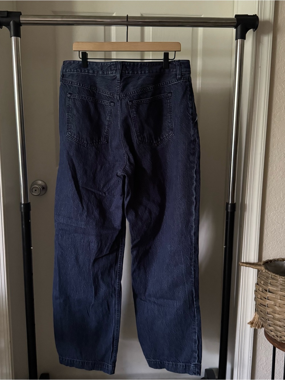 Abercrombie & Fitch Women's Curve Love High Rise Loose Jeans - Picture 2 of 3